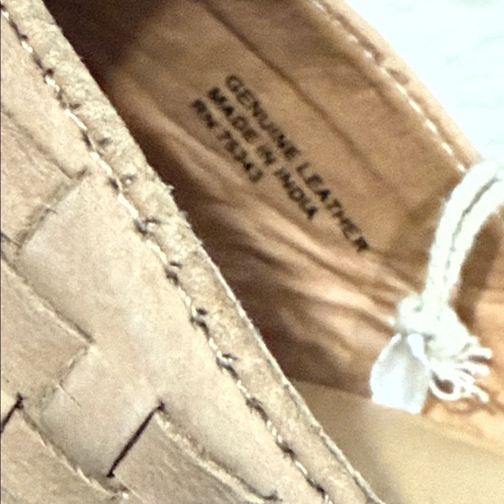 JOIE Woven Slide Sandals